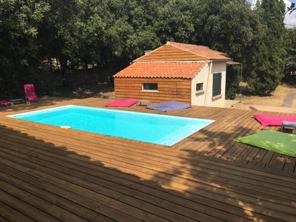 Villa Contemporaine Avec Piscine Au Calme Et Sans Vis-A-Vis Besse-sur-Issole Kültér fotó